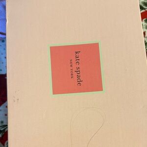 kate spade Pink Box with Coral Square and Mint Trim